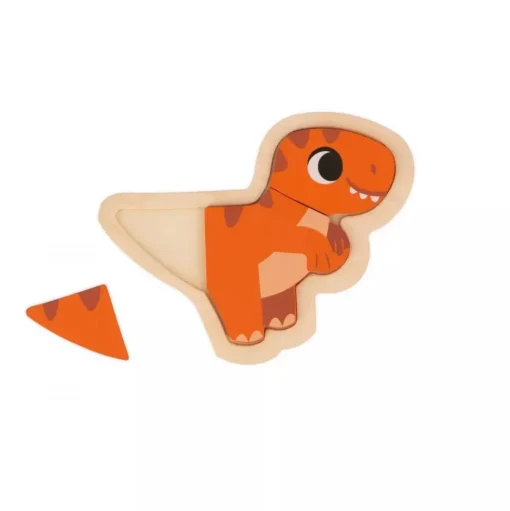 4 Puzles Evolutivos Dino - Janod