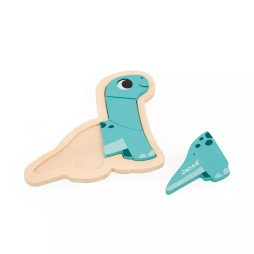 4 Puzles Evolutivos Dino - Janod