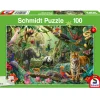 Puzzle Animales de la selva 100 pzs - Schmidt Spiele