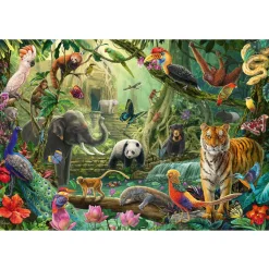 Puzzle Animales de la selva 100 pzs - Schmidt Spiele