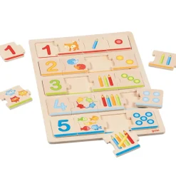 Puzzle aprende a contar - Goki