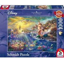 Puzzle Ariel la sirenita 1000 piezas - Schmidt Spiele