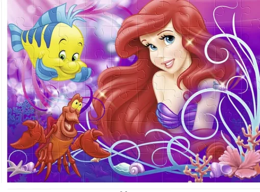 Puzzle Ariel la Sirenita 60 piezas - Nathan