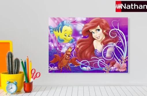 Puzzle Ariel la Sirenita 60 piezas - Nathan