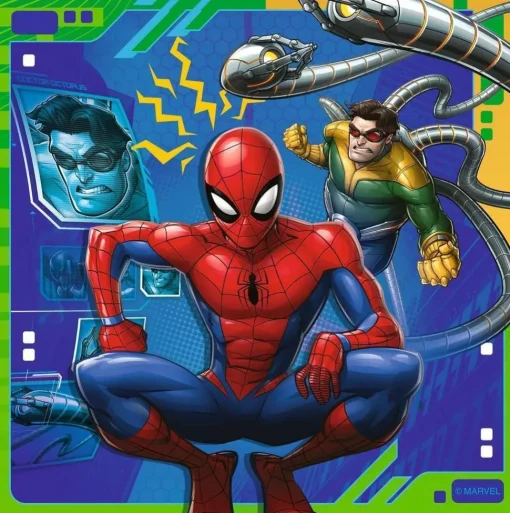 Puzzle Ataque especial de Spider-Man 3x49 pcs - Ravensburger