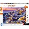 Puzzle Atardecer en Santorini 1500 piezas - Nathan