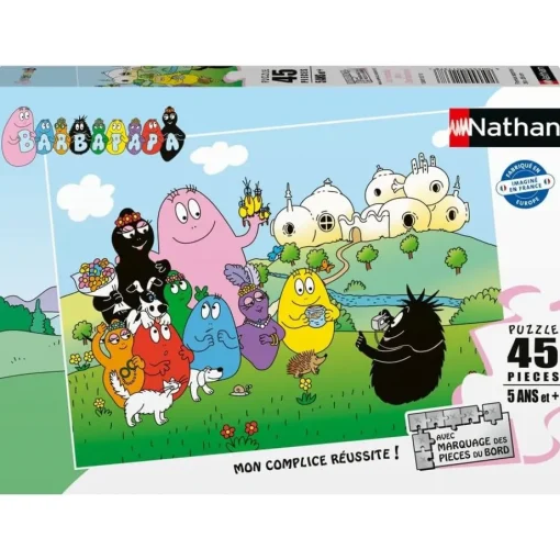 Puzzle Barbapapa 45 piezas - Nathan