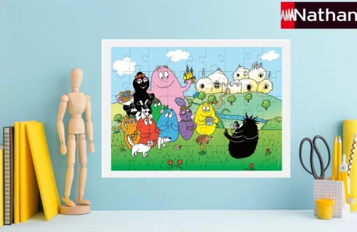 Puzzle Barbapapa 45 piezas - Nathan