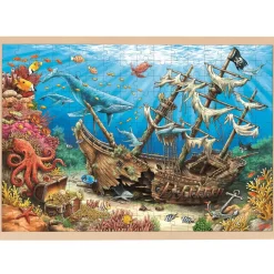 Puzzle barco hundido - Goki