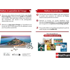 Puzzle Bienvenido a Alsacia 1000 piezas - Nathan