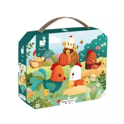 Puzzle Bienvenidos al Corral 20 piezas - Janod