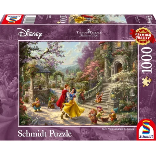 Puzzle Blancanieves y el príncipe 1000 piezas - Schmidt Spiele