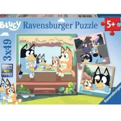 Puzzle Bluey 3x49 pcs - Ravensburger