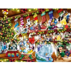 Puzzle Bolas de nieve Disney 1000 pzs - Ravensburger