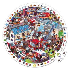 Puzzle Bomberos del Extremo - Janod