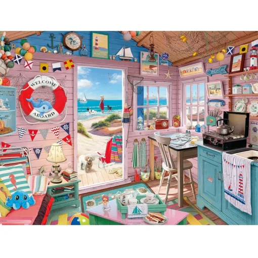 Puzzle Cabaña de playa 1000 piezas - Ravensburger