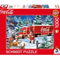 Puzzle Camión navideño de Coca Cola 1000 pzs - Schmidt Spiele