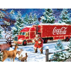 Puzzle Camión navideño de Coca Cola 1000 pzs - Schmidt Spiele