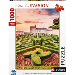Puzzle Castillo de Villandry 1000 piezas - Nathan