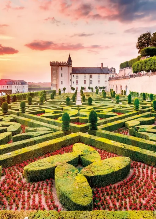 Puzzle Castillo de Villandry 1000 piezas - Nathan