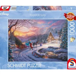 Puzzle Cenicienta trae el árbol a casa 1000 piezas - Schmidt Spiele
