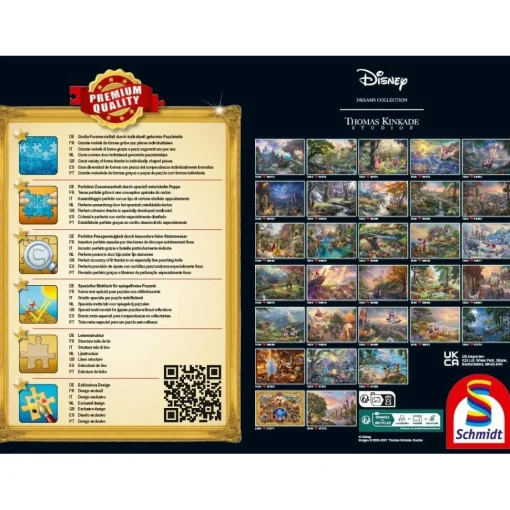 Puzzle Cenicienta trae el árbol a casa 1000 piezas - Schmidt Spiele