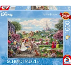 Puzzle Cenicienta y felices para siempre 1000 piezas - Schmidt Spiele