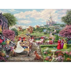 Puzzle Cenicienta y felices para siempre 1000 piezas - Schmidt Spiele