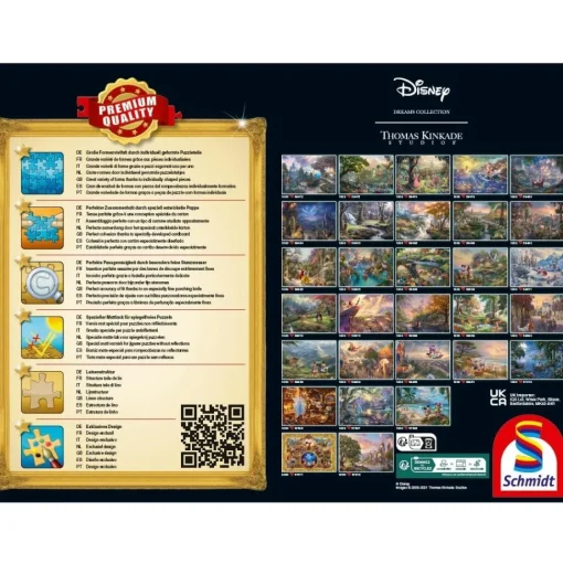 Puzzle Cenicienta y felices para siempre 1000 piezas - Schmidt Spiele