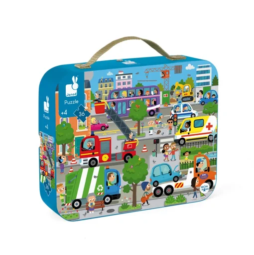 Puzzle City 36 piezas - Janod