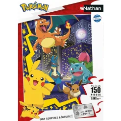 Puzzle Ciudad Pokémon 150 piezas - Nathan