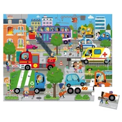 Puzzle de 36 piezas City - Janod
