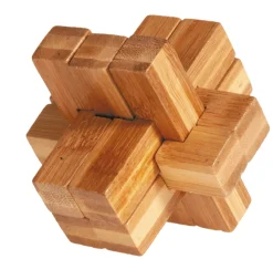 Puzzle de bambú Cruz múltiple - Fridolin