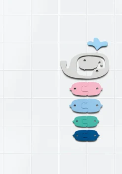 Puzzle de baño - Baleines - Quut