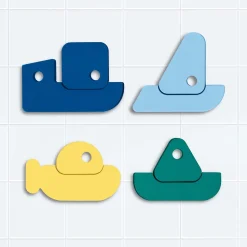 Puzzle de baño - Bateaux - Quut