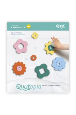 Puzzle de baño - Fleurs - Quut