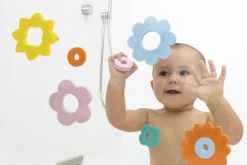 Puzzle de baño - Fleurs - Quut