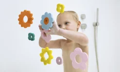 Puzzle de baño - Fleurs - Quut