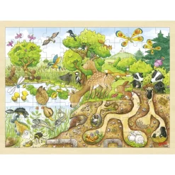 Puzzle de descubrimiento de la naturaleza - Goki