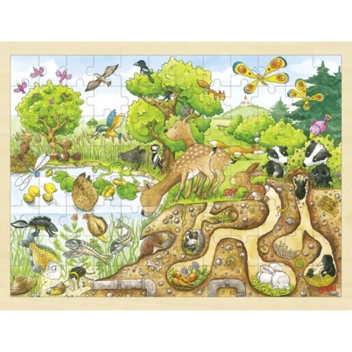 Puzzle de descubrimiento de la naturaleza - Goki