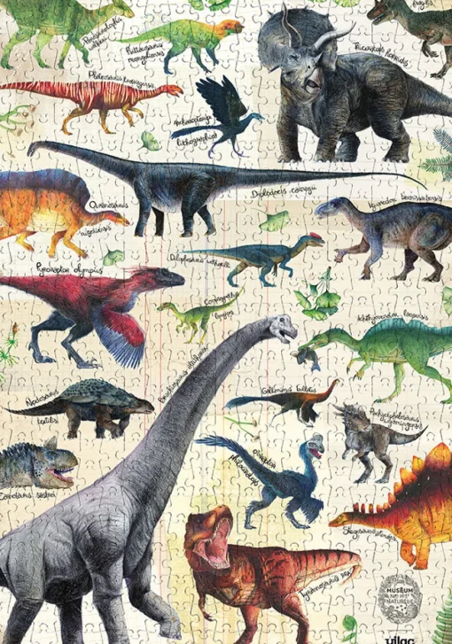 Puzzle de dinosaurios 500 piezas - Vilac