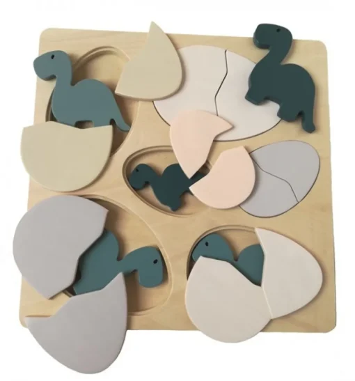 Puzzle de dinosaurios y huevos - Egmont Toys