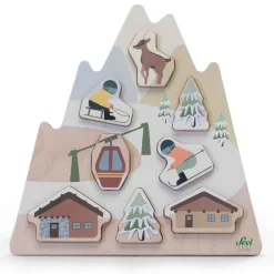 Puzzle de encajes Dolomitas - Sevi