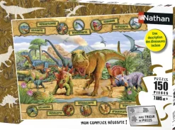 Puzzle de especies de dinosaurios 150 piezas - Nathan