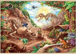 Puzzle de excavación de dinosaurios - Goki