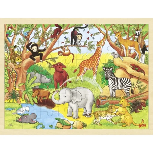 Puzzle de África - Goki