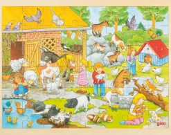 Puzzle de la minigranja - Goki