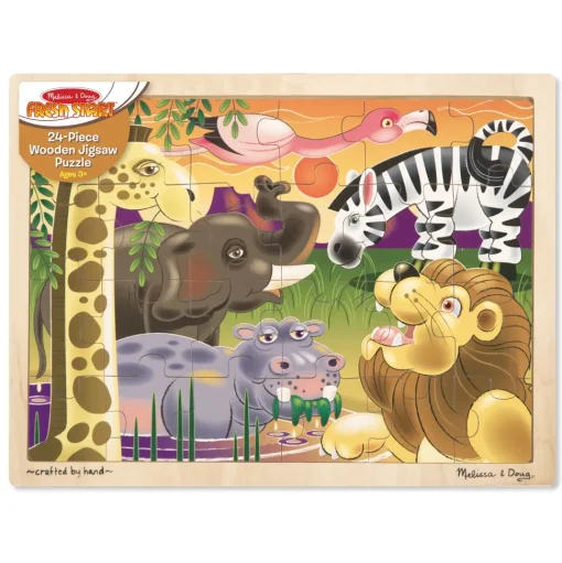 Puzzle de las llanuras africanas - Melissa & Doug