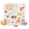 Puzzle de madera Animales del bosque - Vilac