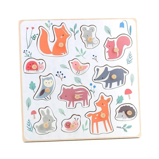 Puzzle de madera Animales del bosque - Vilac